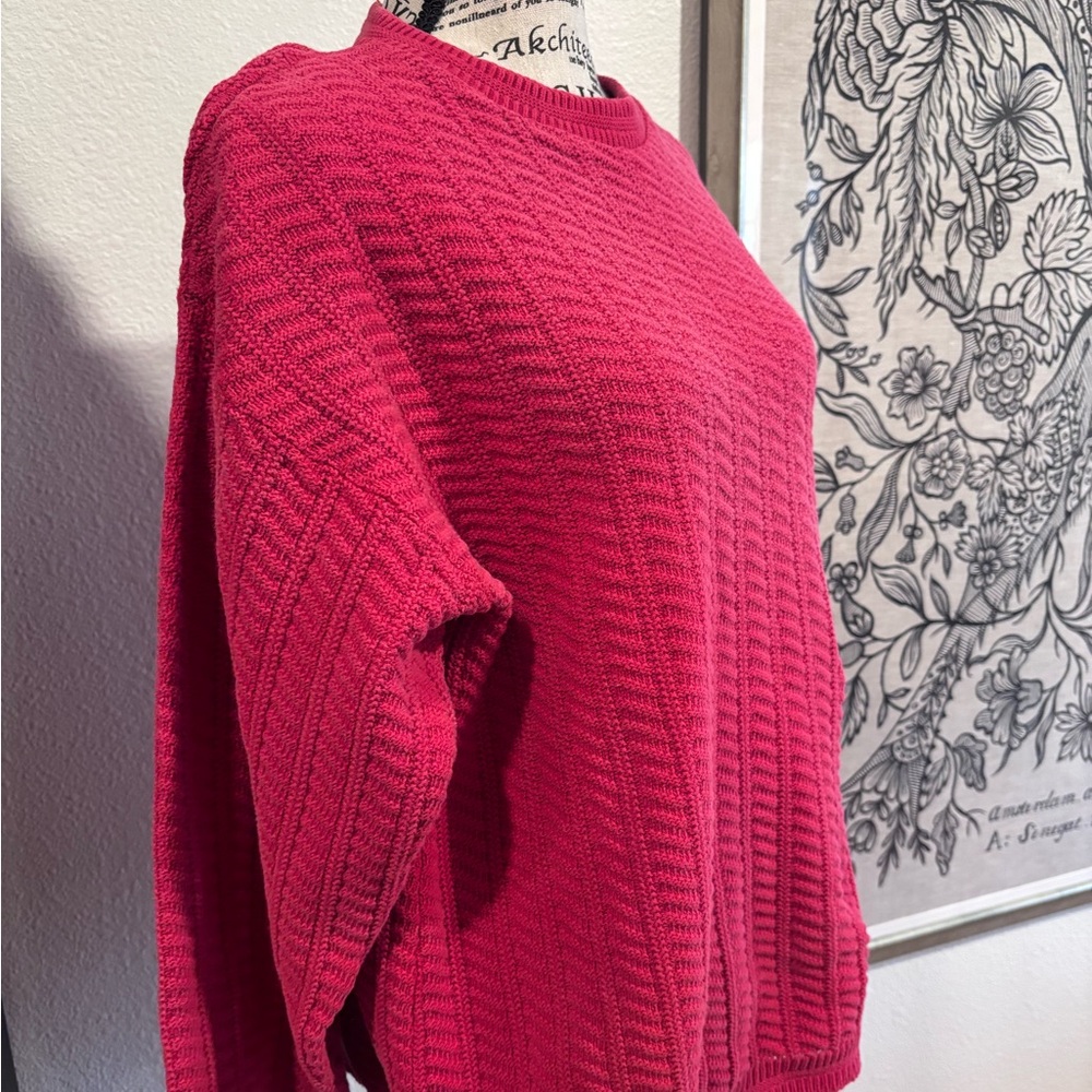 Vintage Cotton Cable Knit, small